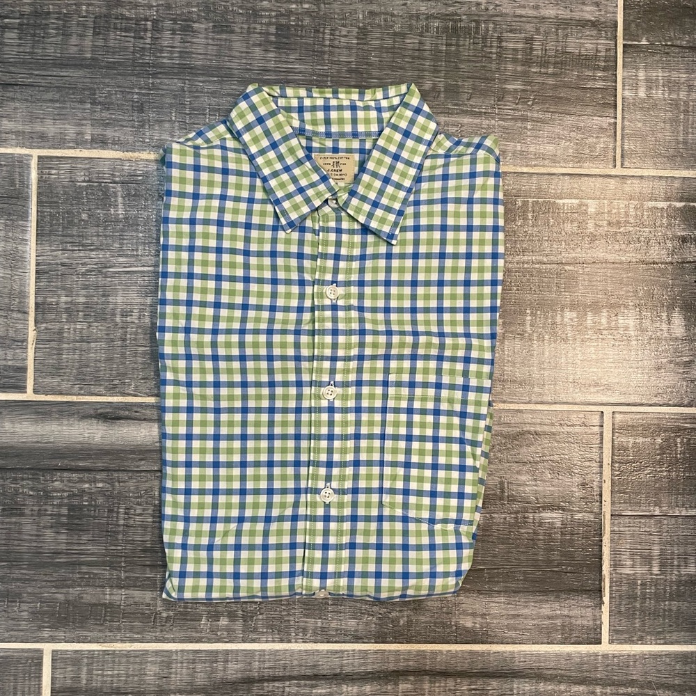 J.Crew Classic Fit Tattersall Check shirt S